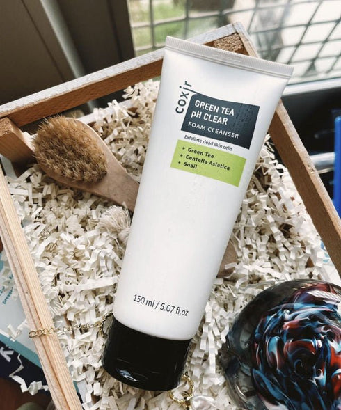 Green Tea pH Clear Foam Cleanser - WowSkin Romania